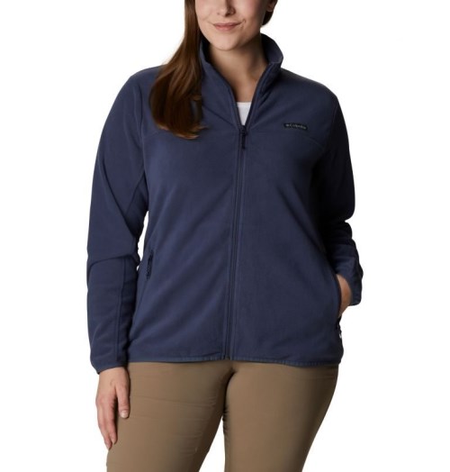 Columbia Ali Peak Full Zip Fleecejakker Dame Marineblå | Plus Size 75891T